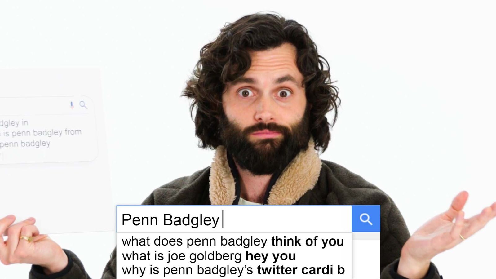 Penn Badgley Answers the Web's Most Searched Questions
